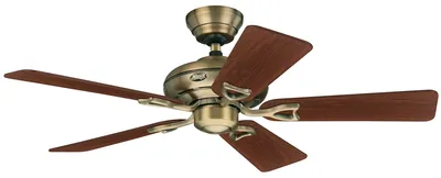 Image de Ventilateur de plafond avec chainette Seville II Laiton 112 cm