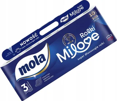 Immagine prodotto di Mola Papier Toaletowy biały 10 szt.