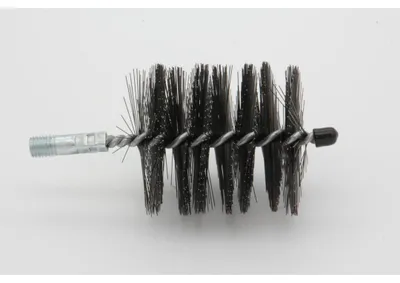 Produktbild von Rohrbürste rund - M12 - Ø 80 mm - 0,40mm - Stahl glatt