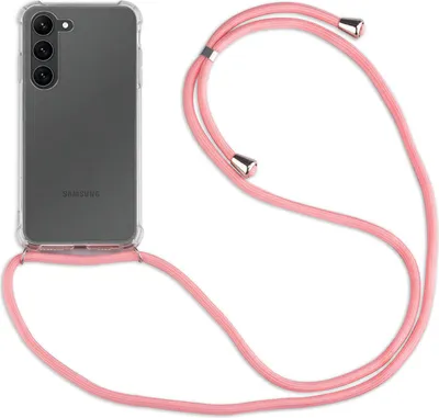 Produktbild von Handykette für Samsung Galaxy S26 Handyhülle mit Band in Rosa