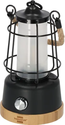 Image de Brennenstuhl Lampe de camping à accu CAL 1 m. Corde de chanvre + socle en bambou