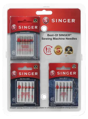 Obrázek produktu pro Speciální set 20 jehel pro šicí stroje Singer