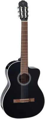 Produktbild von Takamine GC2CE-BLK, 6 Saiten, Nylon