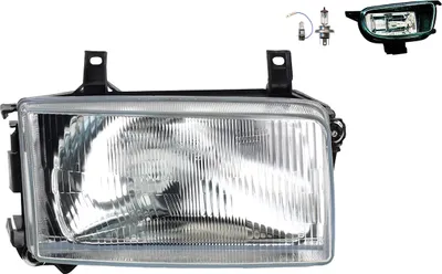 Zdjęcie produktu dla Johns, reflektory halogenowe pasujące do VW Transporter T4 09/90-04/03 H4 R +Fog+Luc. 701941018C 701941018 7D0941700B 701941700B 701941700F