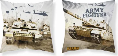 Image de DETEXPOL Taie d'oreiller Tank micro Polyester, 40/40 cm