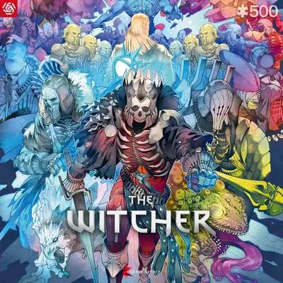 Produktbild von GOOD LOOT Puzzle The Witcher: Monster Faction 500 Teile
