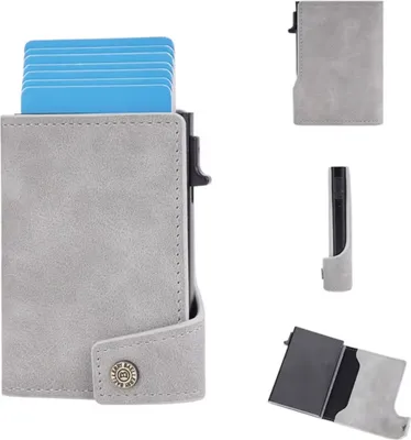 Produktbild von WALLET NO-36217 - Graue Herren Geldbörse KP36217