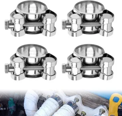 Produktbild von Schlauchschellen 20-22mm - Verstellbare Auspuffklemmen für Motorräder und Befestigungen