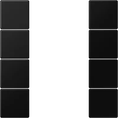 Produktbild von Jung Tastensatz komplett 4-fach LS504TSASWM (LS504TSASWM)