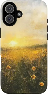 Produktbild von Sonnenverwöhntes Wildblumenfeld – Hülle Kompatibel mit iPhone 16 Plus