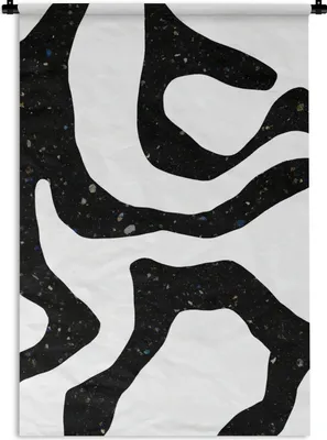 Produktbild von MuchoWow® Wandteppich Wandbehang Abstrakt - Minimalismus - Design 120x180 cm Tapisserie Dekoration Wandtuch - Schlafzimmer - Dekorationen für das Haus