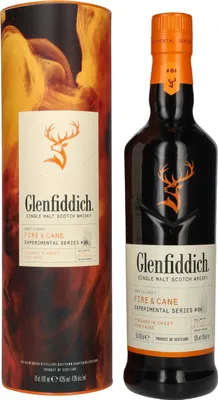Produktbild von Glenfiddich Fire and Cane + Box 700ml 43% Vol.