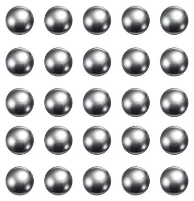 Präzisionskugeln 11 mm, 35 Stück, 304 Edelstahl