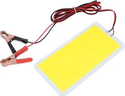 Zdjęcie produktu dla Lampa panelowa LED COB z klipsem DC12V/70W Zintegrowane źródło światła do namiotu kempingowego na zewnątrzCiepła biel