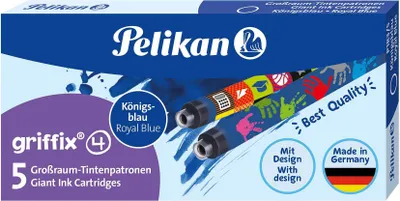 Produktbild von Veľkokapacitná atramentová kazeta Griffix P1R3/5 kráľovská modrá