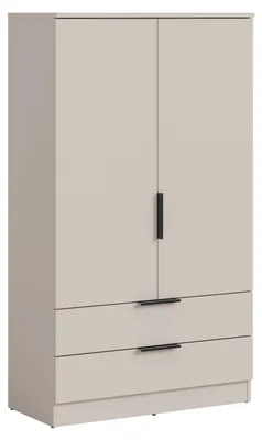 Produktbild von xonox.home Wäscheschrank Kopenhagen Kaschmir Nachbildung B/H/T: 80x140x37 cm