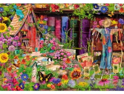 Zdjęcie produktu dla BLUEBIRD Puzzle „Ogród Straw” 2000 elementów