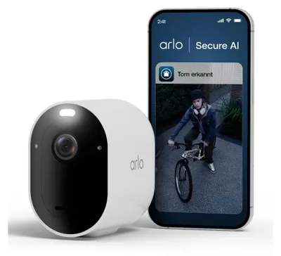 Productafbeelding van ARLO Pro 6 - Editie 2025 - Netwerkbewakingscamera - Geschikt voor binnen- en buitengebruik - Weerbestendig - Kleurweergave (dag en nacht)