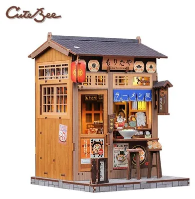 Produktbild von CuteBee|Sakami Book Nook Miniature House - Morita-Ya