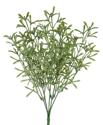 Produktbild von künstlicher Gräserweig H. 34cm grün Formano Kunstblumen F25