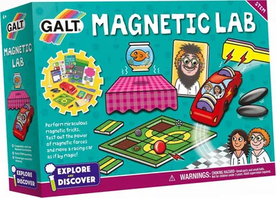 Obrázek produktu pro Galt Toys 1004930, Experimentální sada, Magnetismus, 6 rok/roky