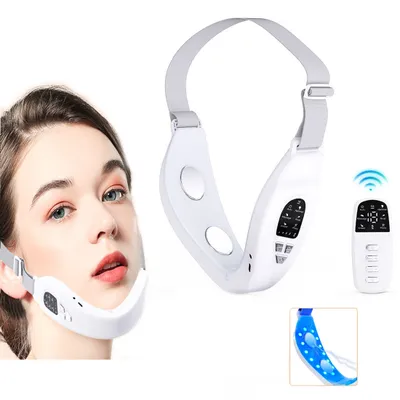 Produktbild von Sonstige Massagegeräte, Schönheitsinstrument, 6 EMS-Massagemodi, Gesichtsmassagegerät, 18 Intensitätsstufen, elektrisches Doppelkinn-Massagegerät