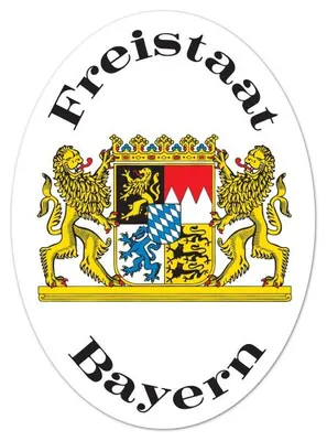 Produktbild von Freistaat Bayern Wandeko Schild