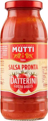 Produktbild von 12x Mutti Salsa Pronta Pomodoro Datterini Tomatensauce 100% Italienisch 300g