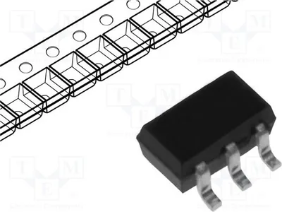 Produktbild von 25x Transistor: NPN 40V 0,2A 0,25W SOT363 T3904SH6327 NPN SMD-Transistoren bipolar