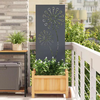 Produktbild von Garten Sichtschutz-Leinwand Anthrazit 50 x 140 cm