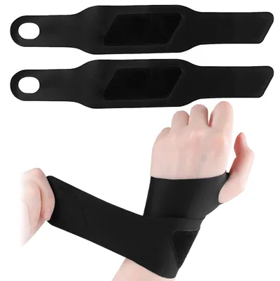 Productafbeelding van Verstelbare Polsbandages, 2 Stuks voor Sport en Fitness