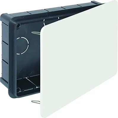 Aufbewahrungsbox 614 L, 200x130x60 cm, Deckel weiß, Metallklauen-Tasche