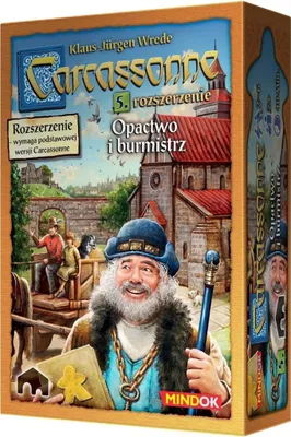 Zdjęcie produktu dla Carcassonne 5 Opactwo i burmistrz Edycja 2