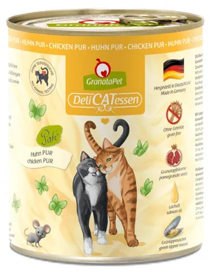 Productafbeelding van GranataPet DeliCATessen, pure kip, 6 x 800g