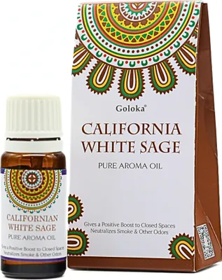 Produktbild von Goloka Duftöl - Naturdüfte für Aromatherapie, Diffusor, Duftlampe | (Weißer Salbei)