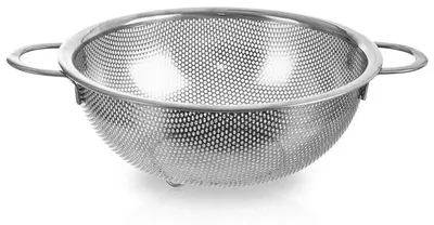 Image de Passoire de cuisine - 20,5 cm - En acier inoxydable - Argentée