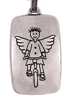 Image de Porte-clés ""Willy"" - L'ange du vélo