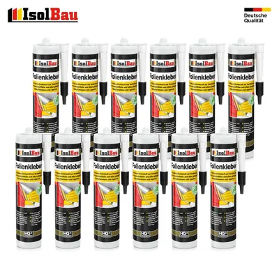 Folienkleber 12 x Dichtkleber Dichtmasse Dampfbremse Dampfsperre Qualität