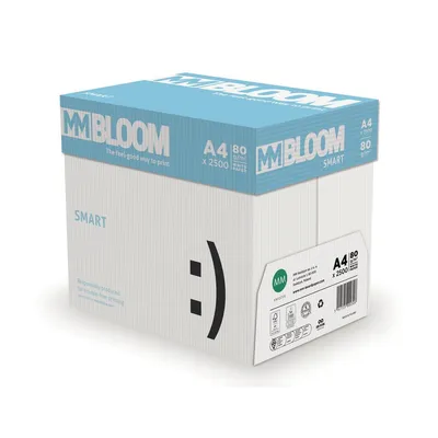 Produktbild von MM BlOOM Kopierpapier Smart 9947B80B A3 80g 500Bl. ws