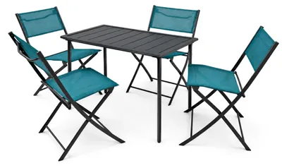 Produktbild von 5 tlg. Bistroset Balkonset Garten Sumila