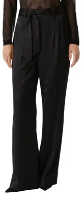 Produktbild von COMMA Satin-Marlenehose mit Bindegürtel