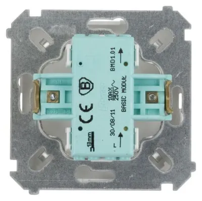 Image de Bouton cloche blanc BMD1.01/11 SIMON BASIC