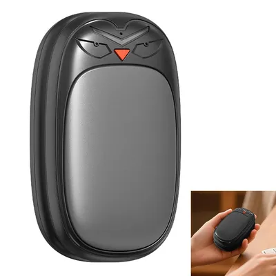 Produktbild von Magnetischer 2-in-1 Handwärmer, Wiederaufladbar, Mini Taschenwärmer, 3 Heizstufen, Doppelseitig, Schnellheizung, 3600mAh Akku, Thermo Handgerät