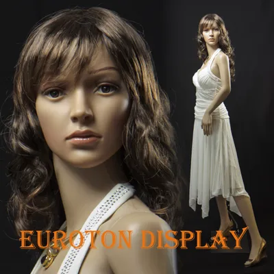 Produktbild von SF- 4 figuríny ženy s 2 parochňami  Pohyblivé. Žena vo farbe pleti