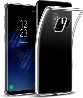 Produktbild von Samsung Galaxy S9 Handyhülle Silikon Transparent Kratzfest Ultra Dünn TPU Soft Case stoßfester Bumper