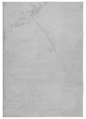 Immagine prodotto di vidaXL Tappeto IZA a pelo corto di aspetto scandinavo grigio 120x170 cm