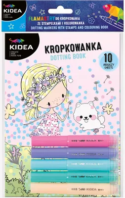 Produktbild von Dots and dot paint markers mit Stempeln Fairies Kidea