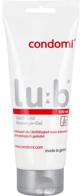 Produktbild von Condomi Lub Gleit-u. Massagegel, 200 ml GEL