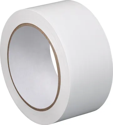 Produktbild von 5 Rollen UV Putzerband 50mm x 33m Schutzband Glatt Weiß Abklebeband Abdeckband