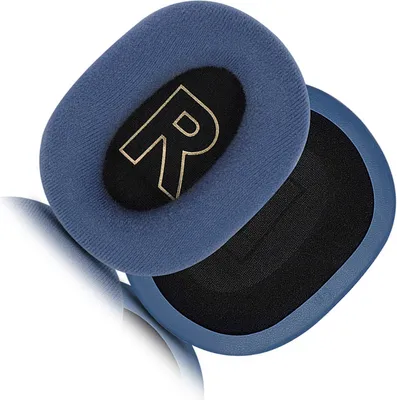 Obrázek produktu pro INF Modré sametové náušníky pro Logitech G PRO X (pár)